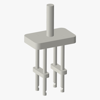 Tetrapod Handle Cleanroom Labware LLC Tetrapod Handle Cleanroom Labware LLC